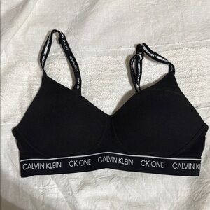 Calvin Klein Black CK One Bralette